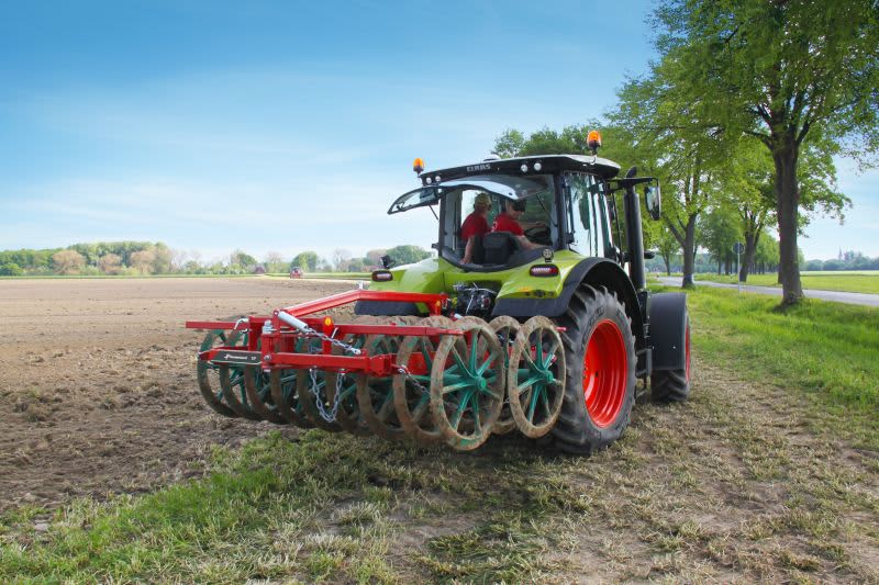 Packers - Double Trailed Soil Packer, compact, efficient and safe transportation behind tractor