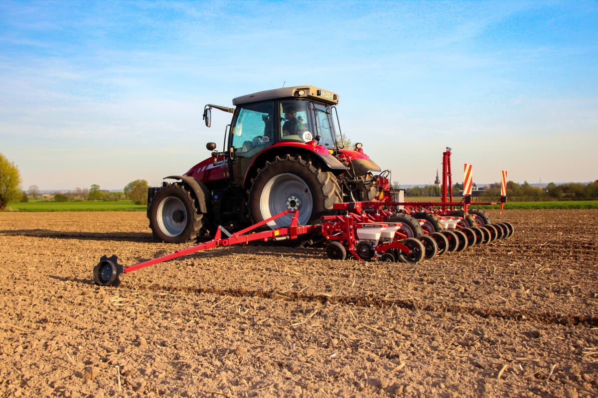 Mechanical precision drill for mulch sowing | Unicorn e-drive II