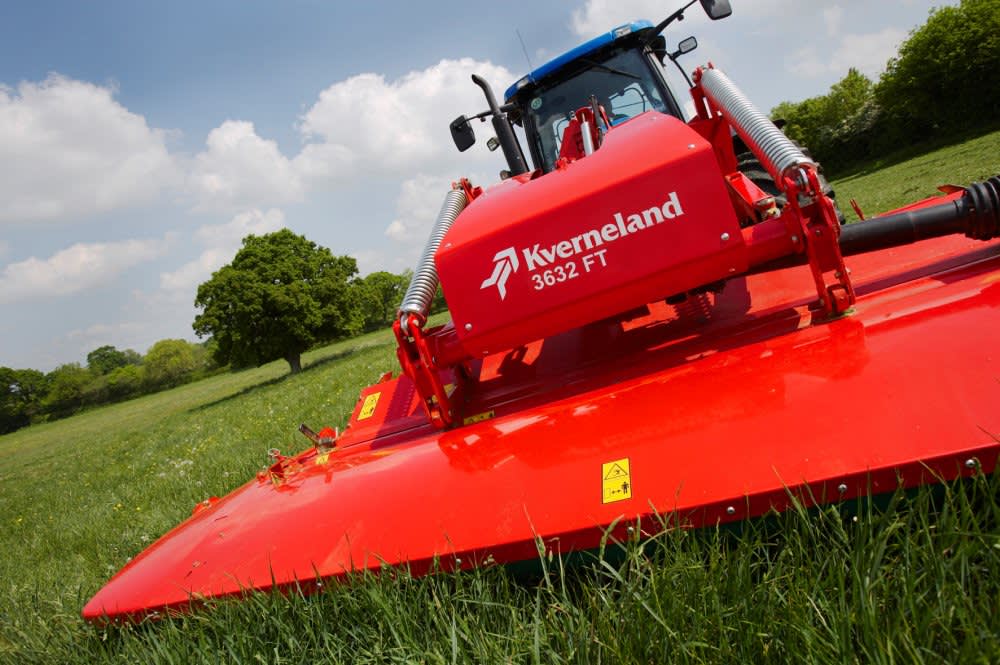 Mower Conditioners - Kverneland 3600 FT FN FR, floating suspension for even ground preassure