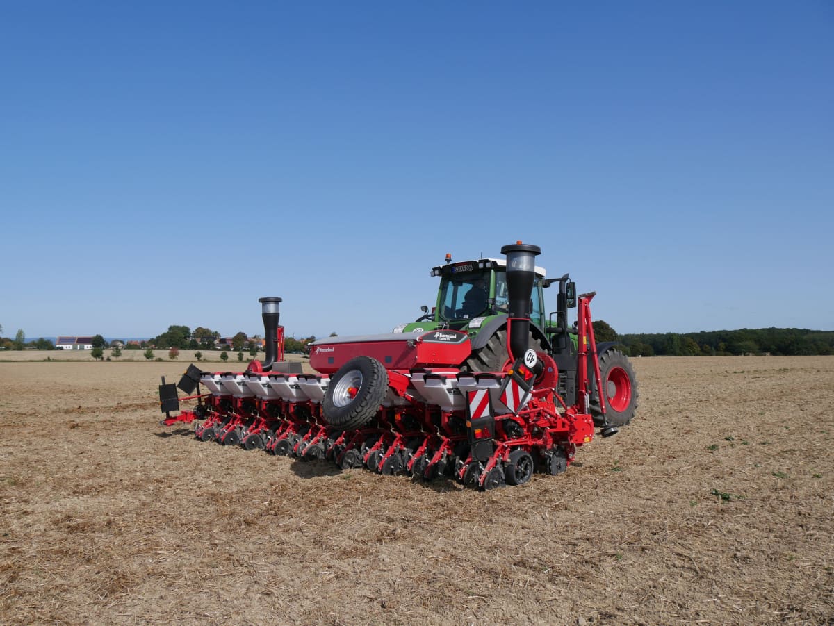 Kverneland optima RS, high efficiency, environment friendly, GEOCONTROL and GEOSEED