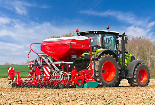 Pneumatic seed drills - Kverneland e-drill compact, 2000 liters hopper, ELDOS, isobus, IsoMatch, CX-II coulters, iM Farming