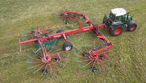 Extensive Range of Four Rotor Rakes to Boost Your Grass Management