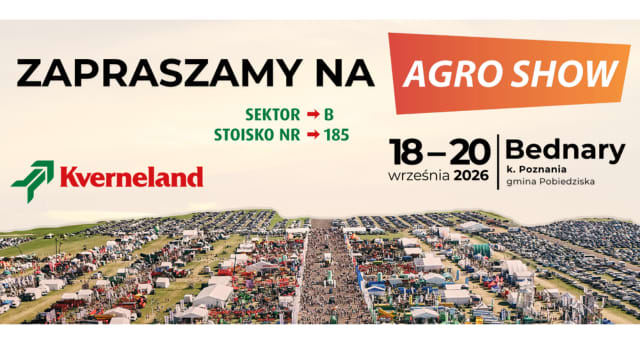 Kverneland - Kverneland na Agro Show 2026 – zobacz nasze najnowsze maszyny!