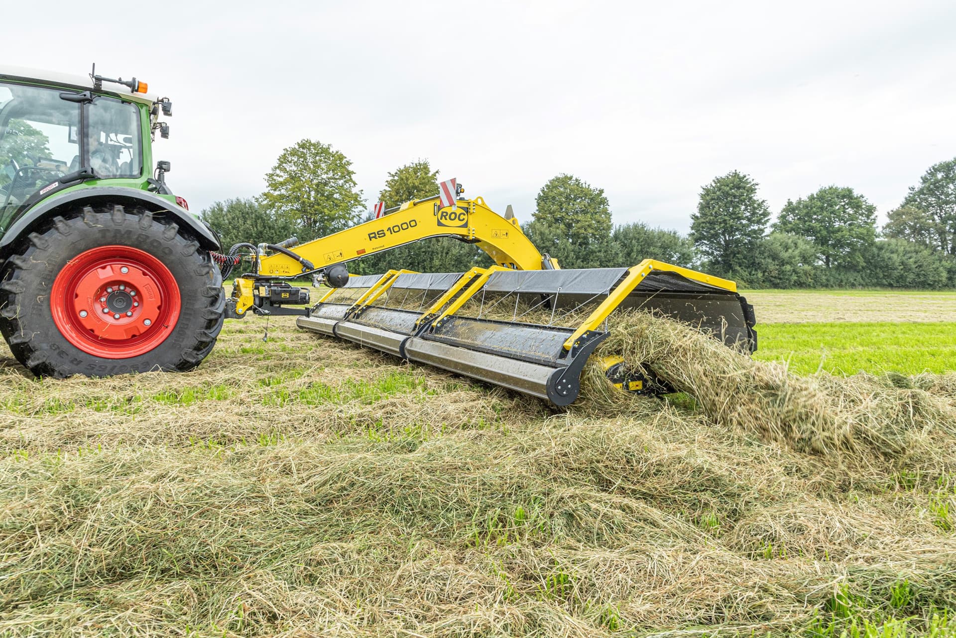 Faster swathing with Kverneland ROC RS