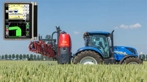 New features on the iXter B mounted sprayer