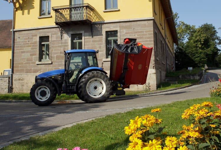 125° Straßentransport