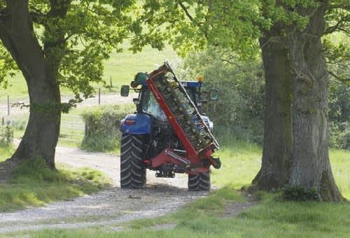 125° vertikal transportposition