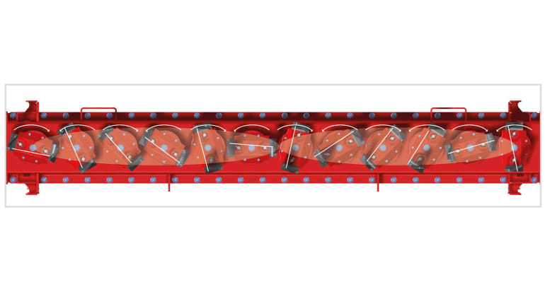 Rotago F: Range of tines