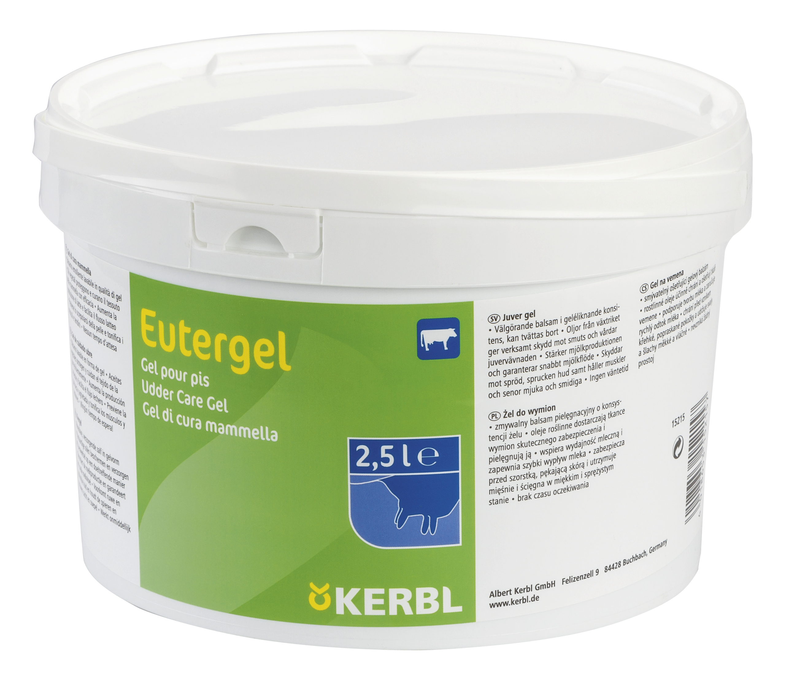 Gel za vime eutergel 2,5kg; kz cerklje