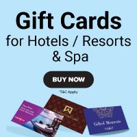 Gift Cards For Hotels / Resorts & Spa