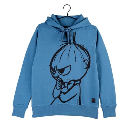 Moomin Lilli Hoodie Little My muted blue