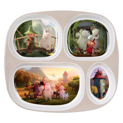 Moomin Moominvalley Section Plate