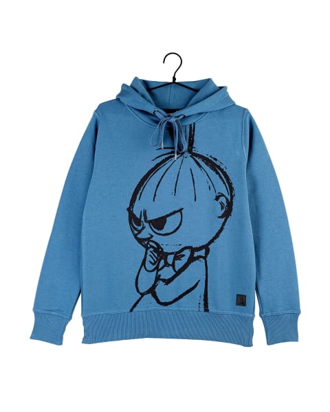 Moomin Lilli Hoodie Little My muted blue