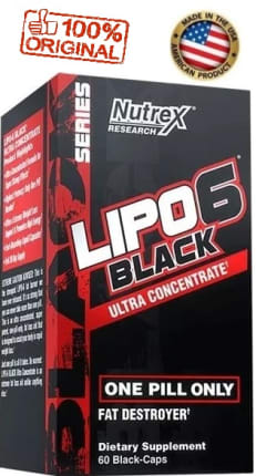Lipo 6 Black Ultra Concentrado - Nutrex - 60 (Cápsulas)