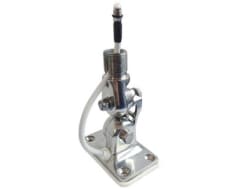 Glomex Glomeasy 1&quot; x 14 Stainless Steel 4 Way Ratchet Mount