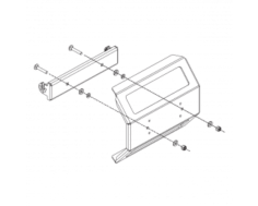 IDMK H12 RD - In-Dash Mounting Kit HELIX 12 Models REINFORCED