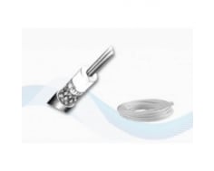 COAX CABLE 50 OHM 100M (328') RG213/U MIL C17 WHITE