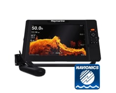 Element 12 HV w/ HV-100 Transom Ducer (Navionics Silver Europe Chart)