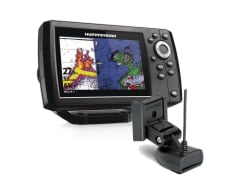 Humminbrid Helix 5 Chirp G3 Plotter / Sounder (Metric) With Transom Mounted Transducer (411660-1)