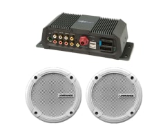 SonicHub 2 NMEA 2000 Audio Server Module With 1 Pair of Lowrance Branded 6.5Inch Speakers