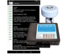 Nasa BT-3 Bluetooth Navtex Receiver With H Vector Antenna