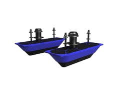 StructureScan 3D Stainless Steel Dual Thru-Hull Transducer (Pair) (000-13560-001)