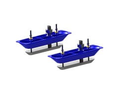 Structure Scan Stainless Steel Transducers (Pair) (000-11460-001)