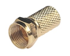 Glomex Male Gold Plated Connector for RG59/U &amp; V9135 Coax Cables