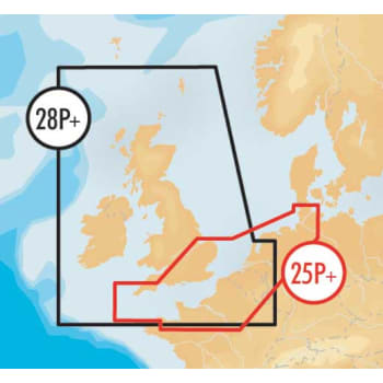 Navionics Platinum Plus 28P - SD/Micro SD - UK Ireland & Holland (100.PP28S)