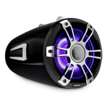 330W 8.8 Inch Signature Wake Tower Speakers - Sports Chrome
