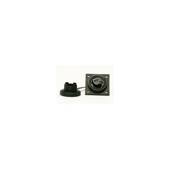 4 Pin Low-Flange Socket & Cap
