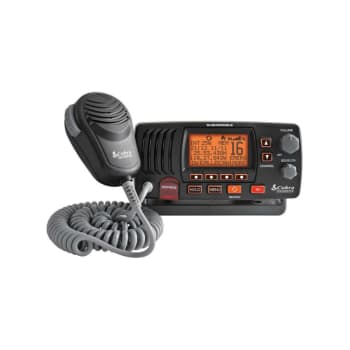 F57 Fixed VHF Marine Radio - Black