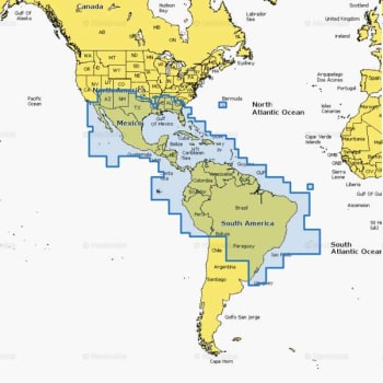 Platinum Plus Large - Mexico Caribbean To Brazil - NPSA004L - SD Card (010-C1364-40)