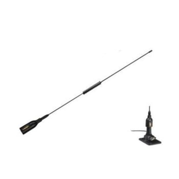 Supergain Target 530mm Universal VHF Antenna S/S Whip 3dB 6m Cable