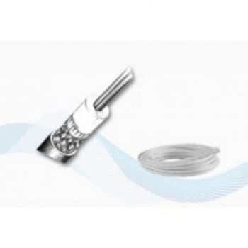 COAX CABLE 50 OHM 100M (328') RG213/U MIL C17 WHITE