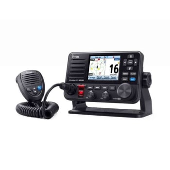 IC-M510 Advanced VHF/DSC Marine Radio with Smartphone Control And AIS Receiver (IC-M510AIS)