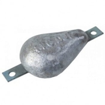 Magnesium Hull Anode Bolt On - 0.4 Kgs Nom Net Weight 145MM Bolt Centres