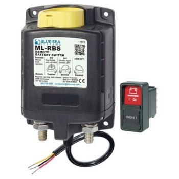 ML-RBS Remote Battery Switch with Manual Control Auto-Release - 24V