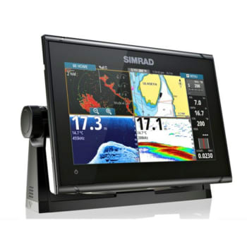 GO9 XSE 9 Inch Multi-touch Chart Plotter with built in Echosounder - No Transducer