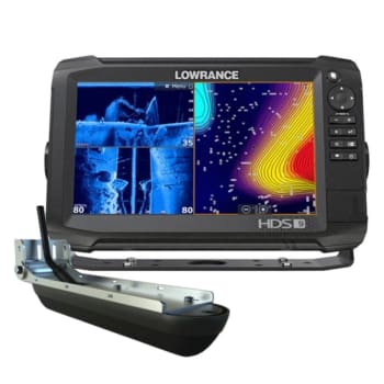 HDS-9 Carbon ROW with Med/High/StructureScan 3D Transducer Bundle