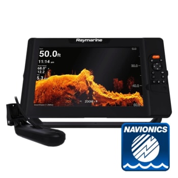 Element 12 HV w/ HV-100 Transom Ducer (Navionics Silver Europe Chart)