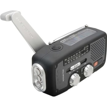 FR160 Solar/Crank Radio & Flashlight - Standard