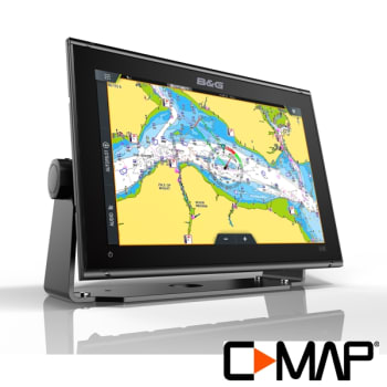 Vulcan 12R 12 Inch Display with Radar Compatibility - No Transducer - With C-Map MAX-N Charts Europe (North) (000-14154-001)