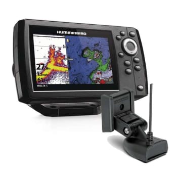 Humminbrid Helix 5 Chirp G3 Plotter / Sounder (Metric) With Transom Mounted Transducer (411660-1)