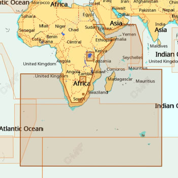 C-Map 4D Wide Area AF-D209 South - East Africa (AF-D209.43)