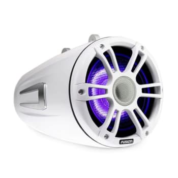 280W 7.7 Inch Signature Wake Tower Speakers - Sports White