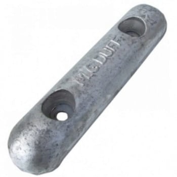 Magnesium Hull Anode Bolt On - 3.5 Kgs Nom Net Weight 225 MM Bolt Centres