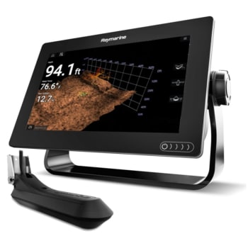 Axiom 9 RV - 9 Inch Multi Function Display With RealVision 600W Sounder With RV-100 3D TR