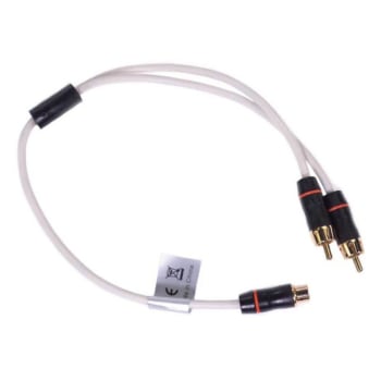 MS-RCAYM RCA Splitter Cable Female to Dual Male (010-12621-00)