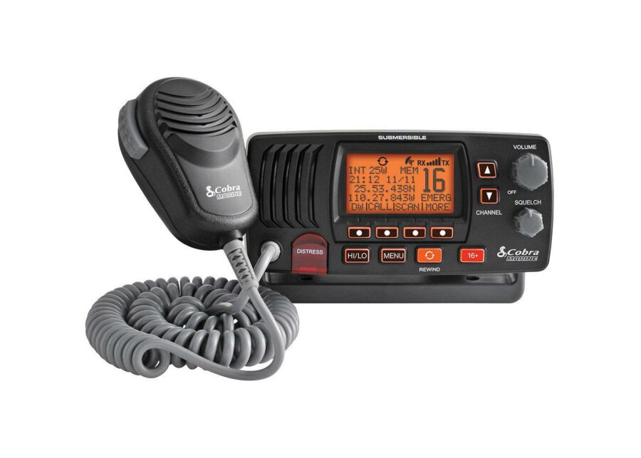 F57 Fixed VHF Marine Radio - Black